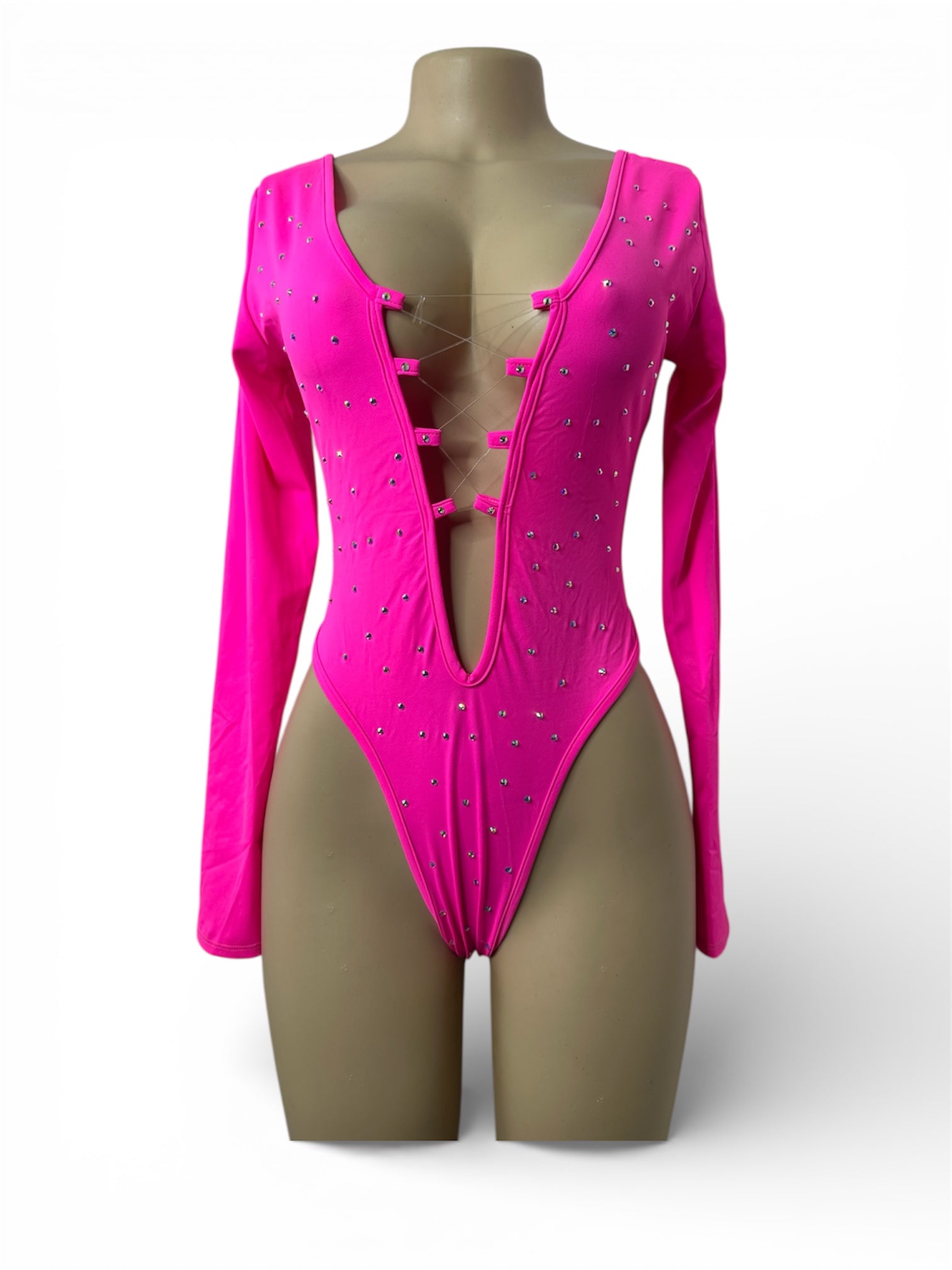 Hot Pink Body Suit