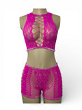 Pink Short Set