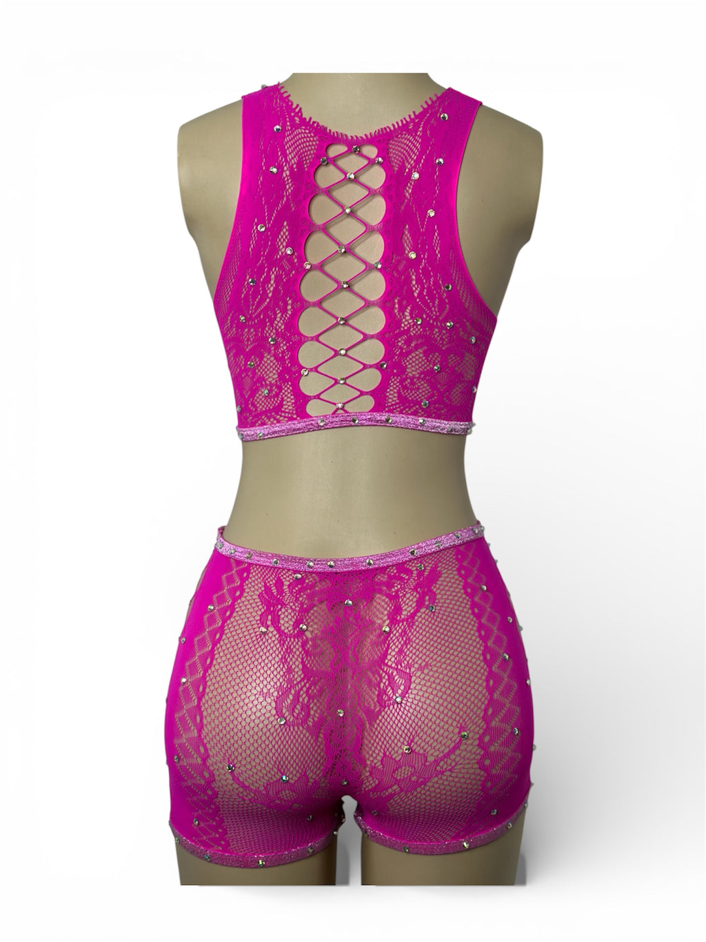 Pink Short Set